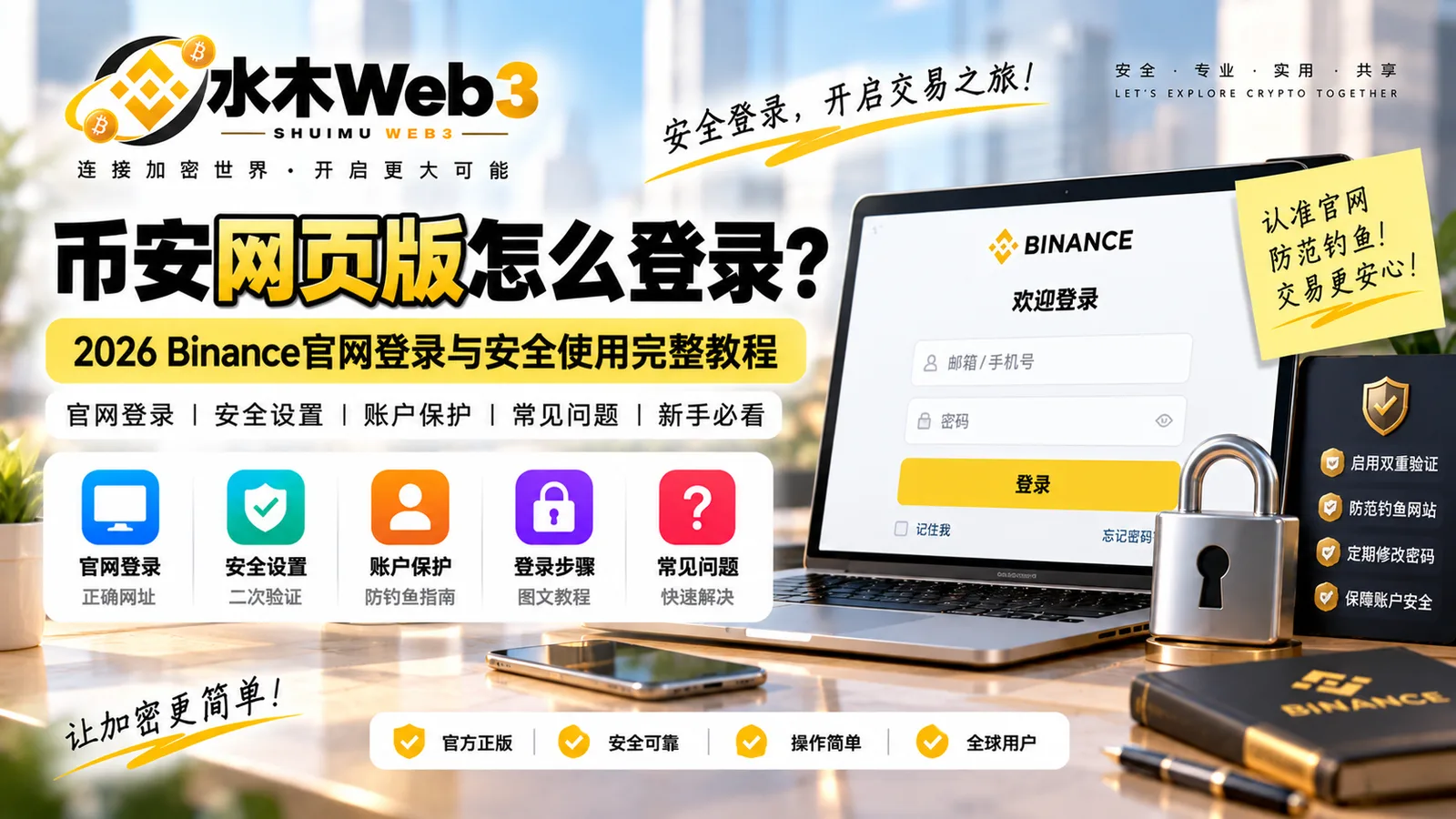 币安网页版登录-水木Web3