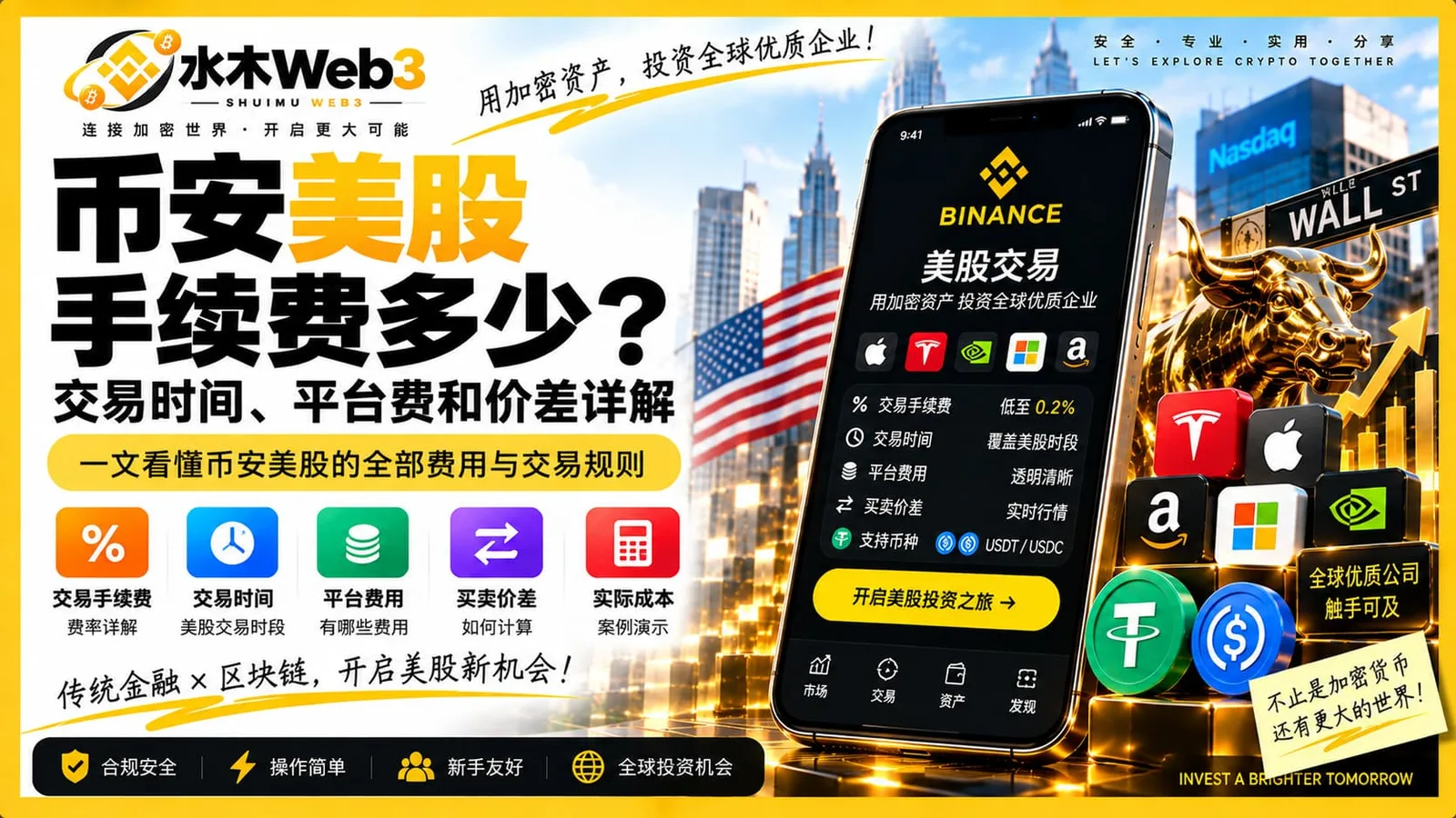 水木Web3-币安美股手续费
